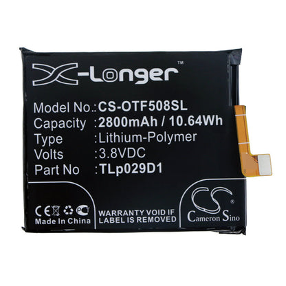 Replacement Battery for Vodafone  Smart N9 – Mobile, SmartPhone – 2800mAh / 10.64Wh / 3.8V
