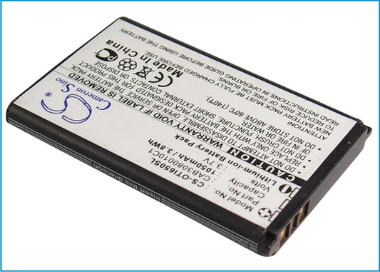 Replacement Battery for Alcatel  OT-I650 – Mobile, SmartPhone – 1050mAh/3.88Wh / 3.7V