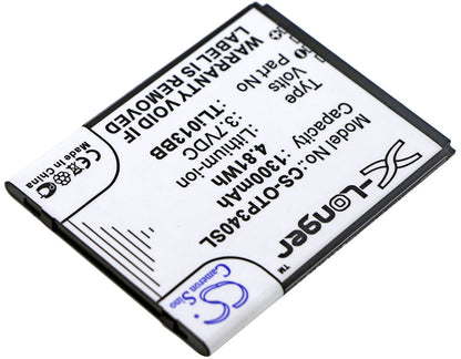 Replacement Battery for Orange  Klif – Mobile, SmartPhone – 1300mAh / 4.81Wh / 3.7V