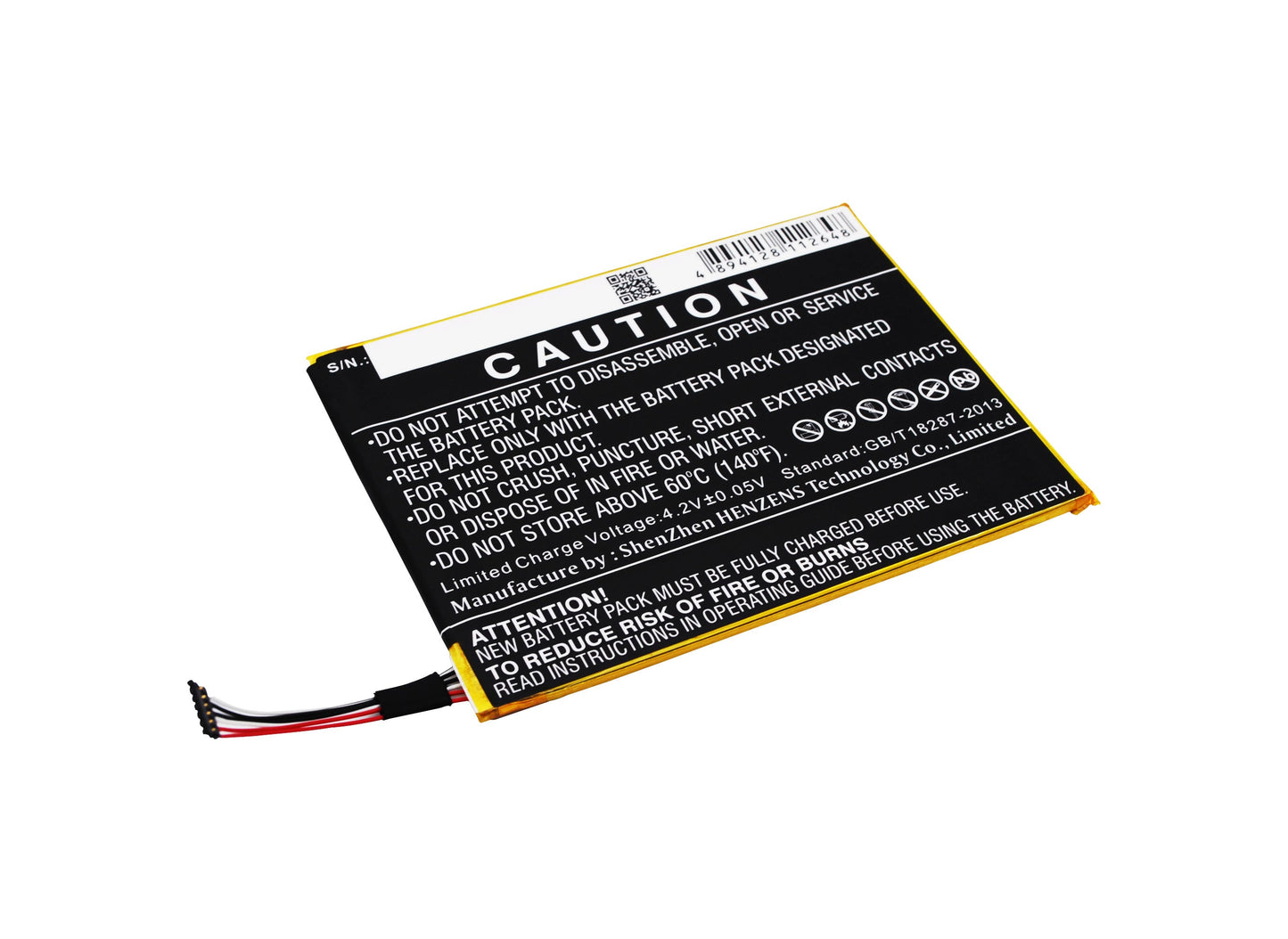 Replacement Battery for Alcatel  One Touch Icin – Mobile, SmartPhone – 2700mAh / 9.99Wh / 3.7V