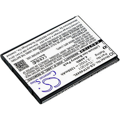 Replacement Battery for Cingular  Flip 2 – Mobile, SmartPhone – 1200mAh / 4.44Wh / 3.7V