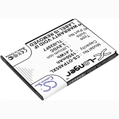 Replacement Battery for Alcatel  One Touch 4 5.0 – Mobile, SmartPhone – 1950mAh / 7.41Wh / 3.8V