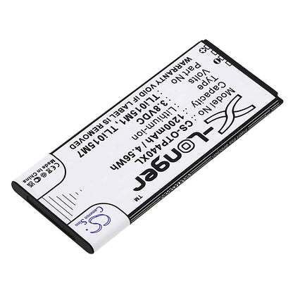 Replacement Battery for Alcatel  One Touch Pixi 4 4.0 – Mobile, SmartPhone – 1200mAh / 4.56Wh / 3.8V