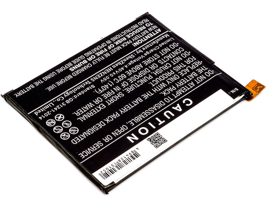 Replacement Battery for Greatcall  Jitterbug Smart 2 – Mobile, SmartPhone – 3000mAh / 11.55Wh / 3.85V