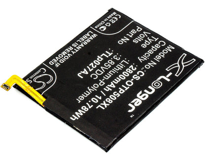 Replacement Battery for Alcatel  5085D – Mobile, SmartPhone – 2800mAh / 10.78Wh / 3.85V