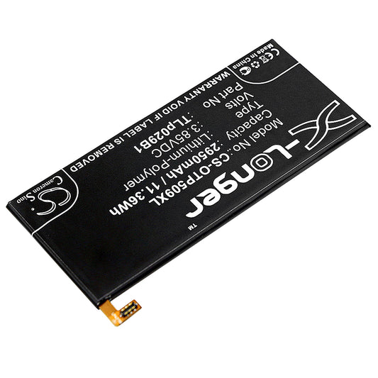 Replacement Battery for Alcatel  FL02 – Mobile, SmartPhone – 2950mAh / 11.36Wh / 3.85V