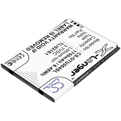 Replacement Battery for Alcatel  OT-5047U – Mobile, SmartPhone – 1750mAh / 6.48Wh / 3.7V