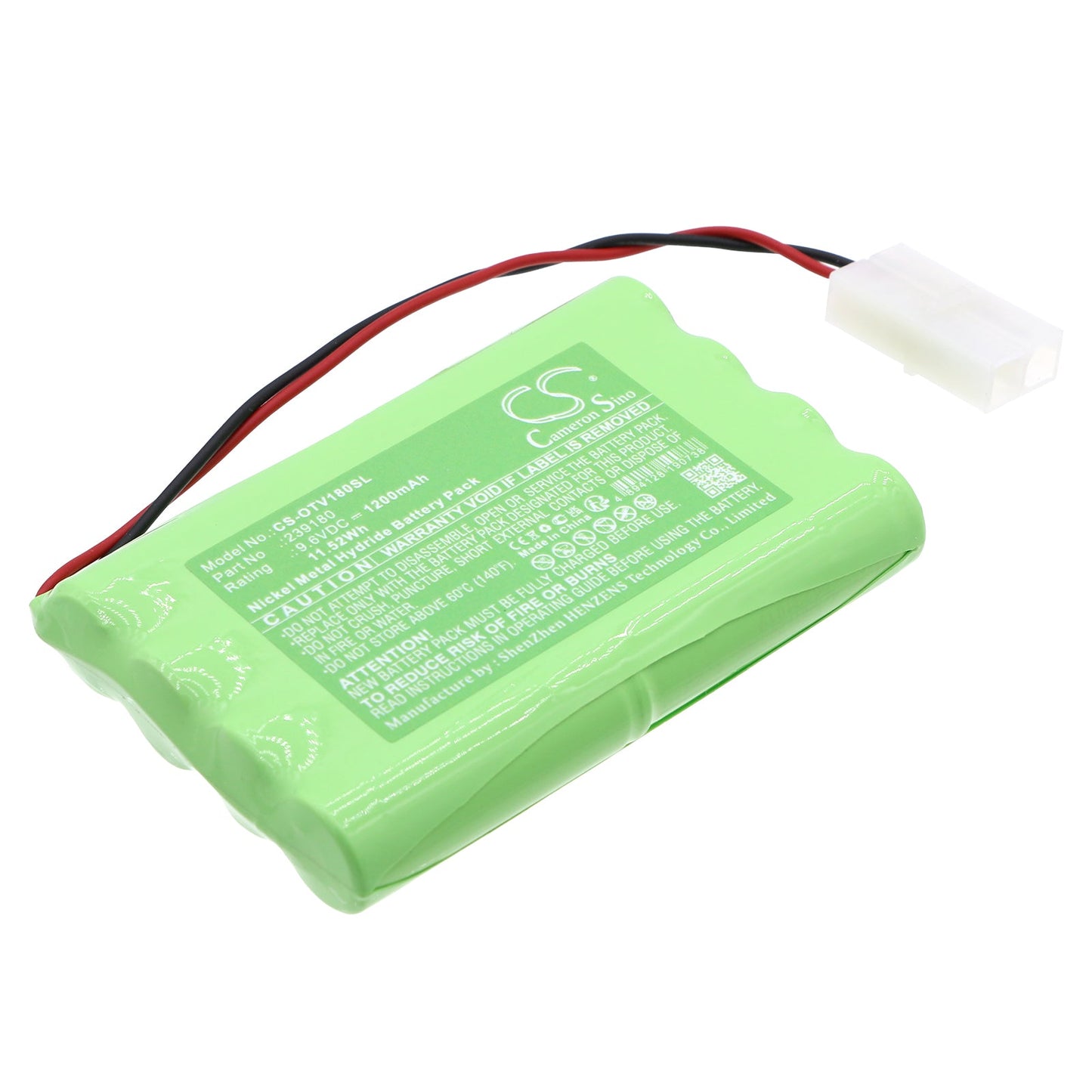 Replacement Battery for OTC  Cornwell Tech/Force – Diagnostic Scanner – 1200mAh / 11.52Wh / 9.6V