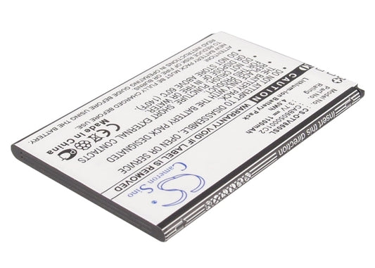 Replacement Battery for Vodafone  Smart II – Mobile, SmartPhone – 1100mAh / 4.07Wh / 3.7V