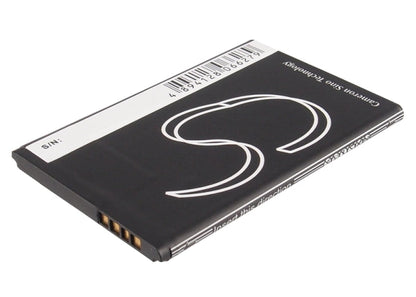 Replacement Battery for Vodafone  Smart II – Mobile, SmartPhone – 1100mAh / 4.07Wh / 3.7V
