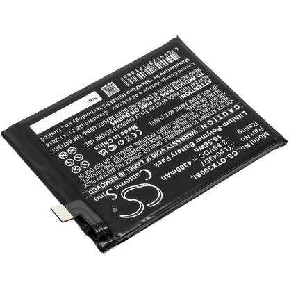 Replacement Battery for Alcatel  3X – Mobile, SmartPhone – 4300mAh / 16.56Wh / 3.85V