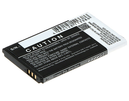 Replacement Battery for Olympia  2179 – Mobile, SmartPhone – 1050mAh / 3.89Wh / 3.7V