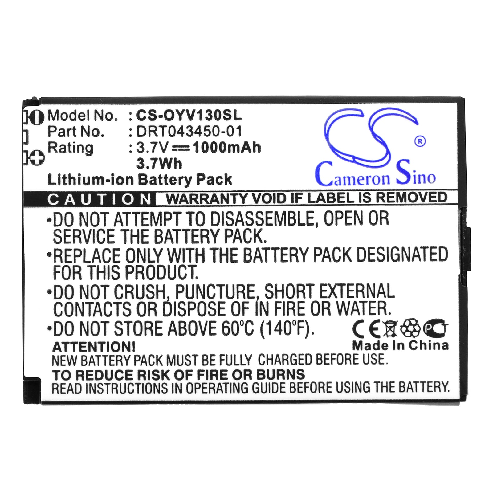 Batteria Li-Ion 1200 MAh Per Auro M401/M451, MyPhone 8920/Mark – Sostitutiva, 62x38x4,5 Mm