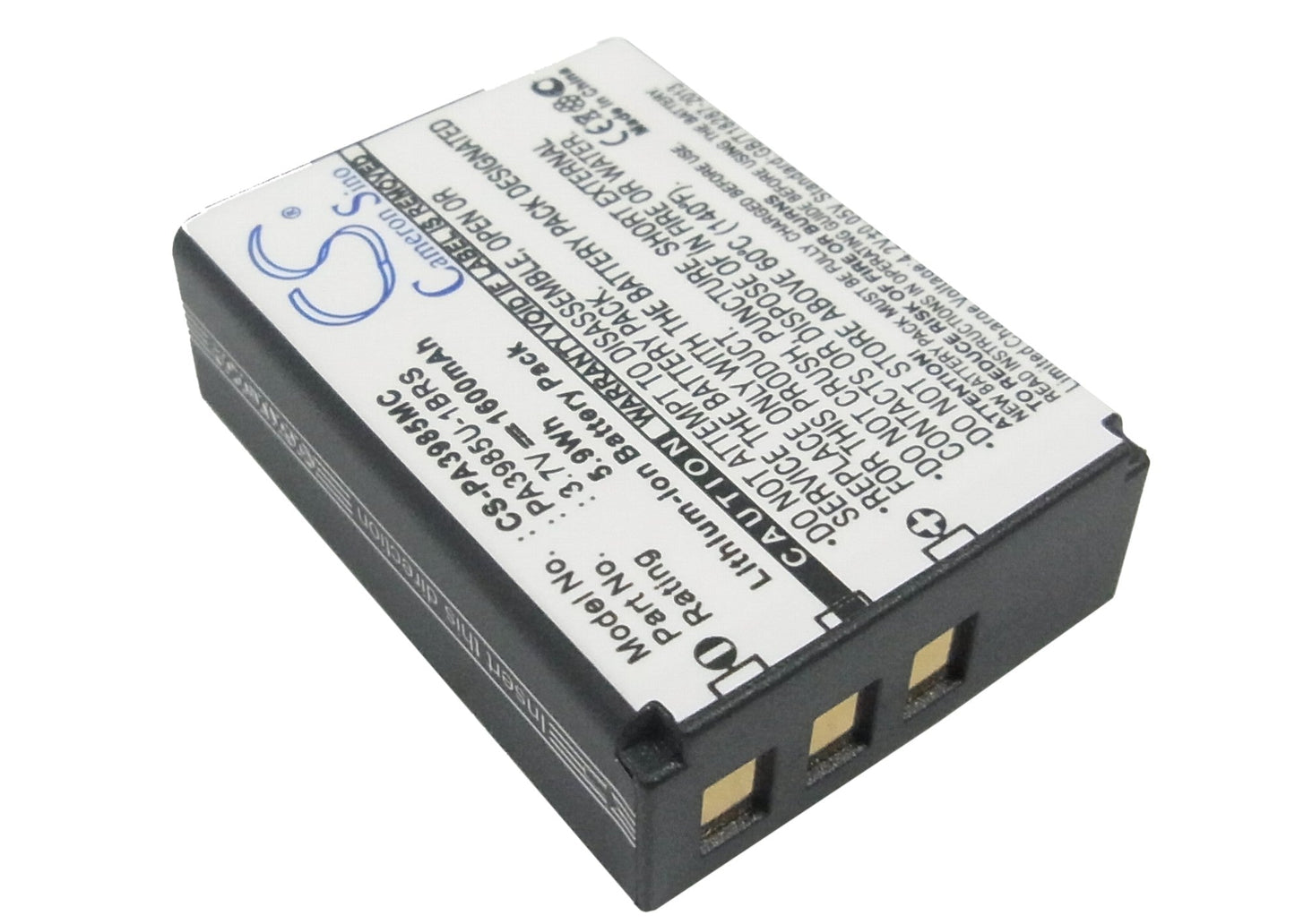 Replacement Battery for Toshiba  Camileo X200 – Camera – 1600mAh / 3.7V
