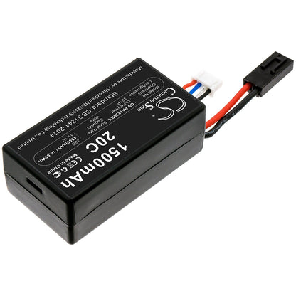 Replacement Battery for Parrot  AR.Drone 2.0 – Drones – 1500mAh / 16.65Wh / 11.1V