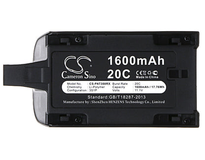 Replacement Battery for Parrot  Bebop Drone 3.0 – Drones – 1600mAh / 17.76Wh / 11.1V
