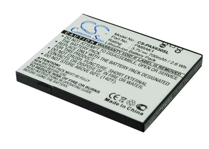 Replacement Battery for SoftBank  824P – Mobile, SmartPhone – 700mAh / 3.7V