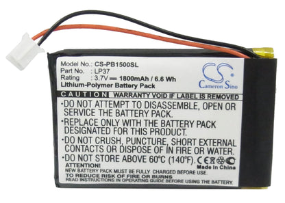 Replacement Battery for Pure  Digital Pocket DAB1500 – DAB Digital – 1800mAh / 6.6Wh / 3.7V