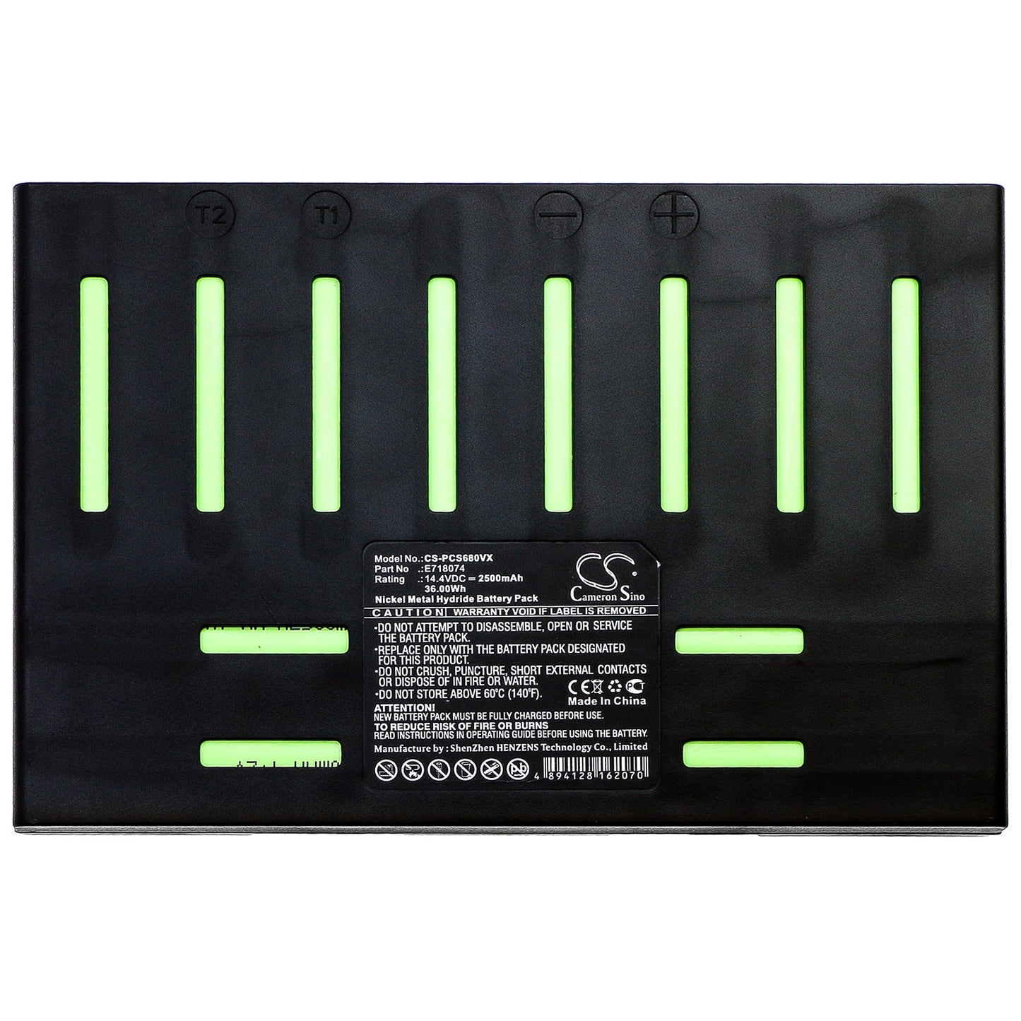 Replacement Battery for Proscenic  902 NONO – Vacuum – 2500mAh / 36.00Wh / 14.4V