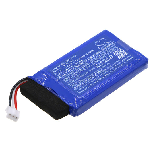 Replacement Battery for President  Jerry – Two-Way Radio – 1200mAh / 8.88Wh / 7.4V