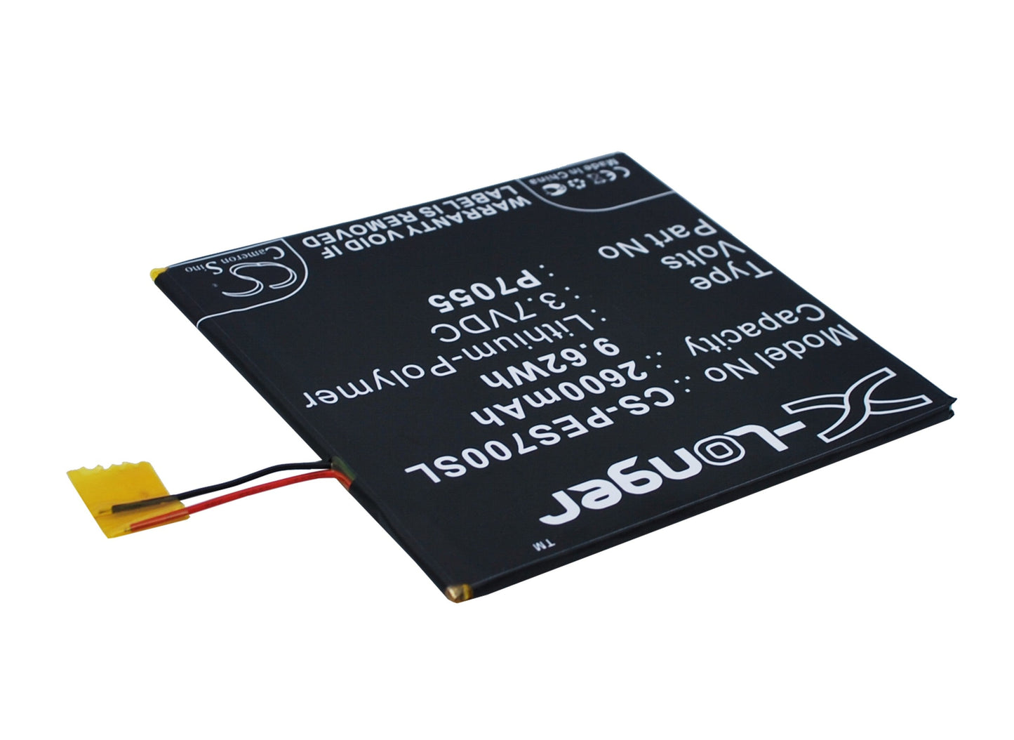 Replacement Battery for POSH  Equal – Mobile, SmartPhone – 2600mAh / 9.62Wh / 3.7V