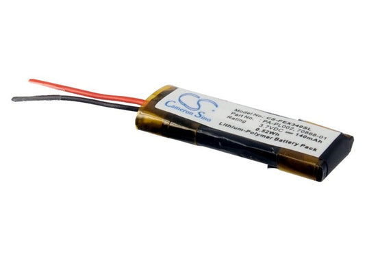 Replacement Battery for JBL  E25BT – Wireless Headset – 140mAh / 0.52Wh / 3.7V