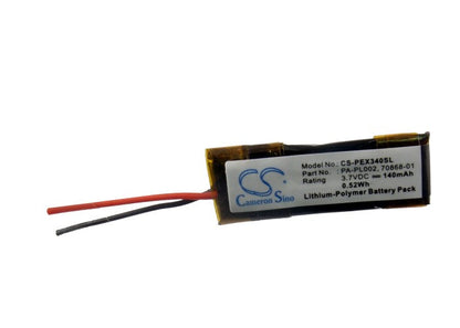 Replacement Battery for JBL  E25BT – Wireless Headset – 140mAh / 0.52Wh / 3.7V
