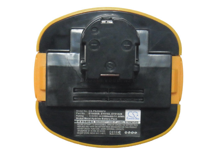 Replacement Battery for Panasonic  EY6181CQK – Power Tools – 3300mAh / 31.68Wh / 9.6V