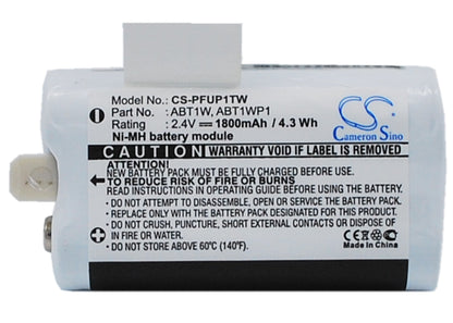 Replacement Battery for Pure  Digital Flip Ultra 2G – Camera – 1800mAh / 2.4V