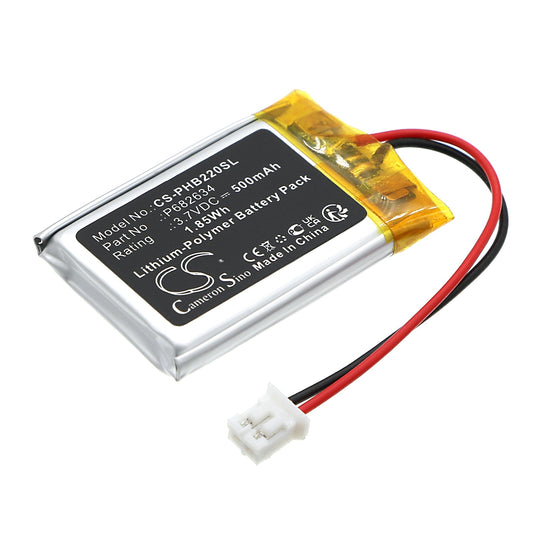 Replacement Battery for Philips  BT2200B – Speaker – 500mAh / 1.85Wh / 3.7V