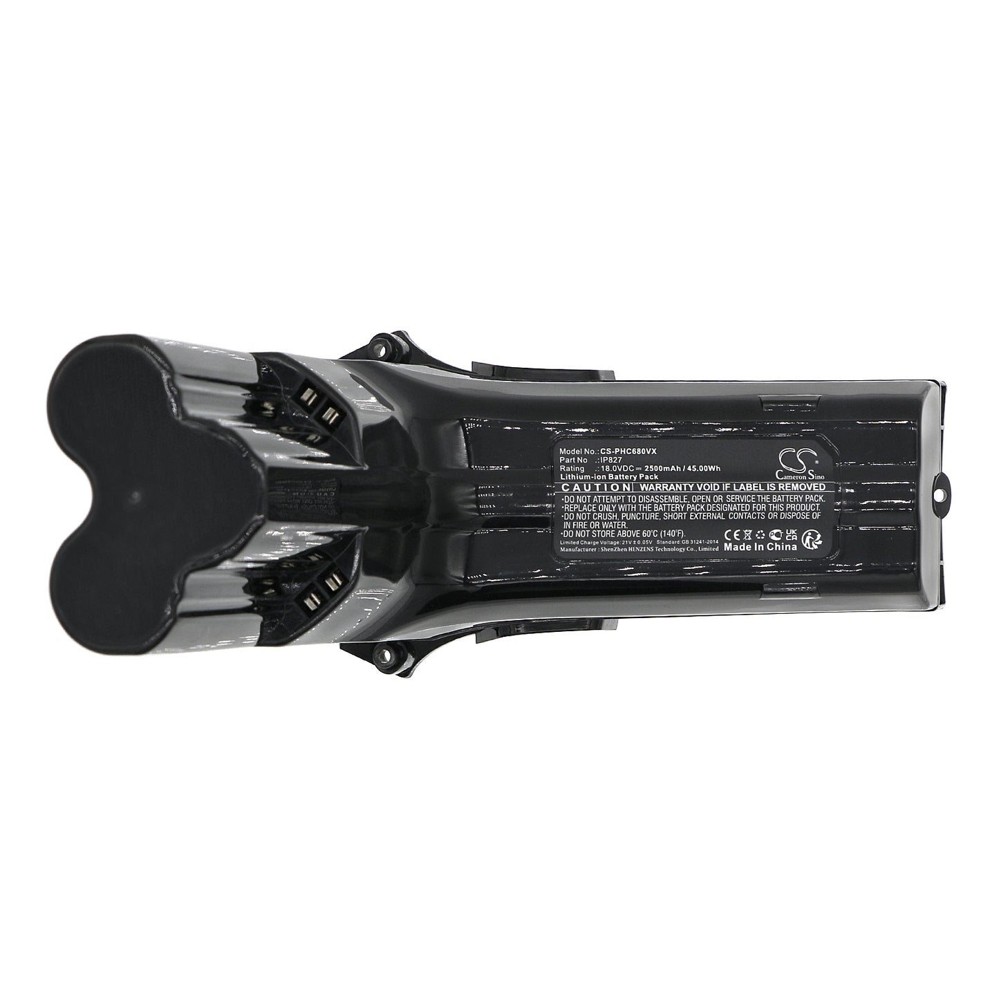 Replacement Battery for Philips  FC6801, FC6802/01, FC6812, FC6812/01R1, FC6813, FC6814, FC6908, SpeedPro Max, SpeedPro Max Aqua Vacuum – 2500mAh / 45.00Wh