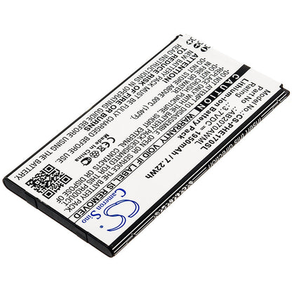 Replacement Battery for Philips  CTE170 – Mobile, SmartPhone – 1950mAh / 7.22Wh / 3.7V