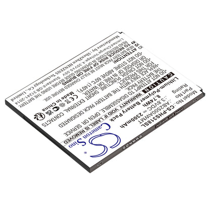 Replacement Battery for Philips  CTS318 – Mobile, SmartPhone – 2300mAh / 8.74Wh / 3.8V