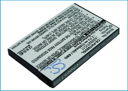 Replacement Battery for Philips  9@9T – Mobile, SmartPhone – 1100mAh / 3.7V
