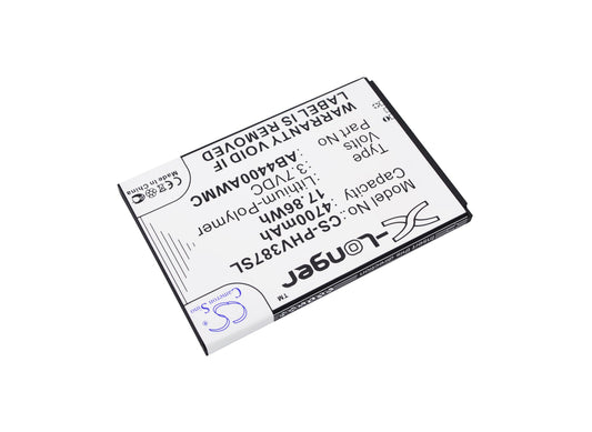 Replacement Battery for Philips  Xenium V387 – Mobile, SmartPhone – 4700mAh / 17.86Wh / 3.7V
