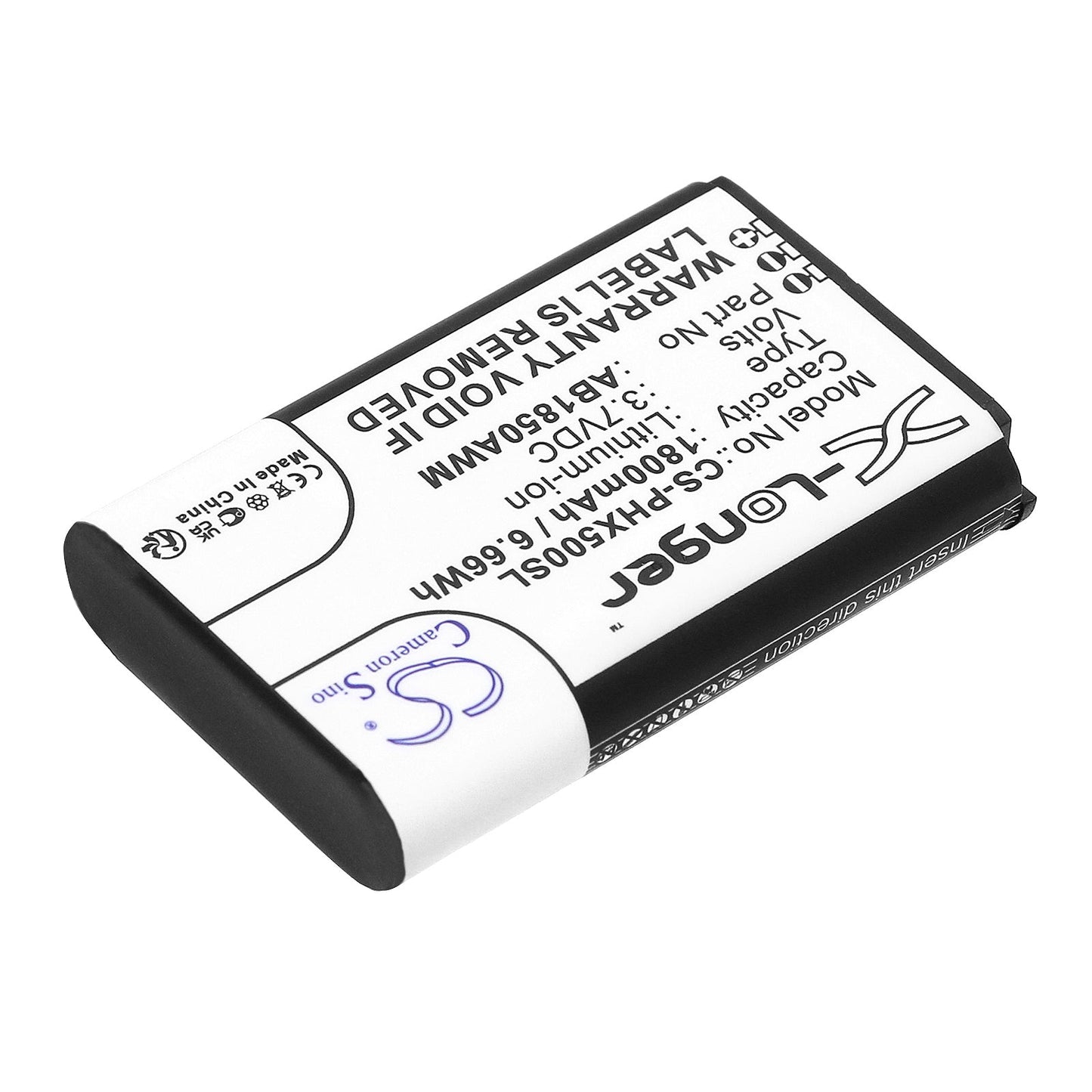 Replacement Battery for Philips  AB1720AWM – Mobile, SmartPhone – 1800mAh / 6.66Wh / 3.7V