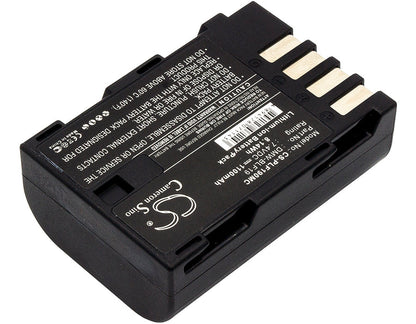 Replacement Battery for Panasonic  Lumix DMC-GH3 – Camera – 1100mAh/8.14Wh / 7.4V