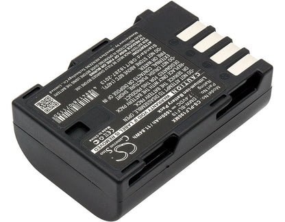 Replacement Battery for Panasonic  Lumix DMC-GH3 – Camera – 1600mAh/11.84Wh / 7.4V