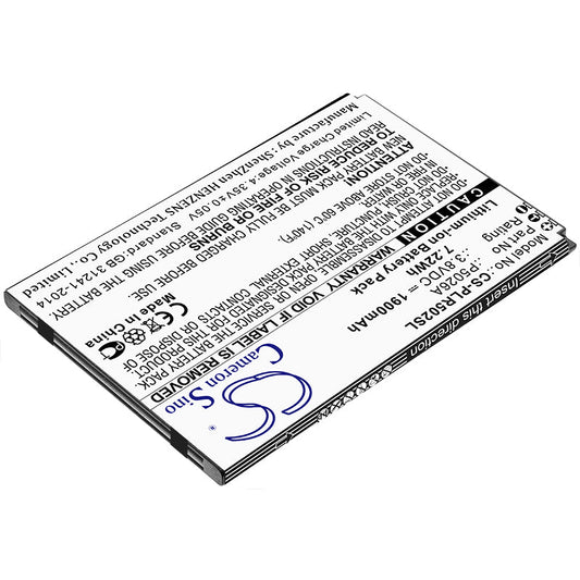 Replacement Battery for Polaroid  Cosmo L – Mobile, SmartPhone – 1900mAh / 7.22Wh / 3.8V