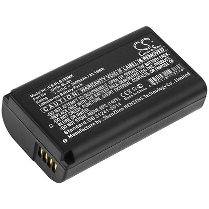 Replacement Battery for Panasonic  Lumix DC-S1 – Camera – 3400mAh / 25.16Wh / 7.4V