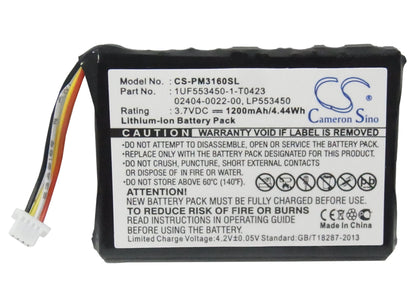 Replacement Battery for Cisco  3rd – Camera – 1200mAh/4.44Wh / 3.7V