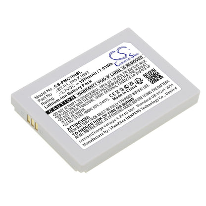 Replacement Battery for Pliant  00004394 – Wireless Headset – 1900mAh / 7.03Wh / 3.7V