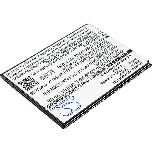 Replacement Battery for PHICOMM  C1530L – Mobile, SmartPhone – 2000mAh / 7.40Wh / 3.7V