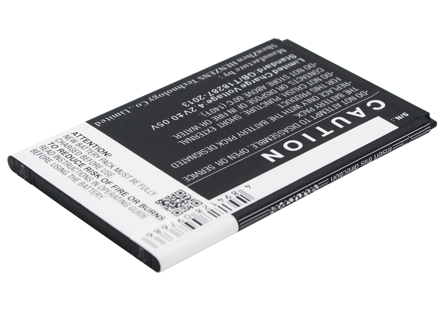 Replacement Battery for Prestigio  MultiPhone 3400 Duo – Mobile, SmartPhone – 1500mAh / 5.55Wh / 3.7V