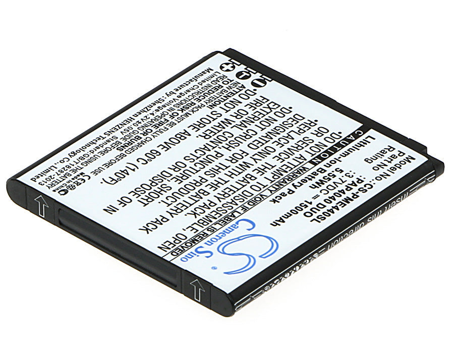 Replacement Battery for Prestigio  MultiPhone 4040 Duo – Mobile, SmartPhone – 1500mAh / 5.55Wh / 3.7V