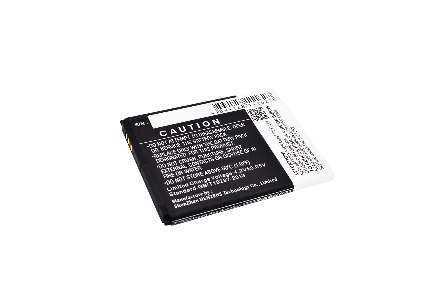 Replacement Battery for Prestigio  MultiPhone 5500 Duo – Mobile, SmartPhone – 2200mAh / 8.14Wh / 3.7V