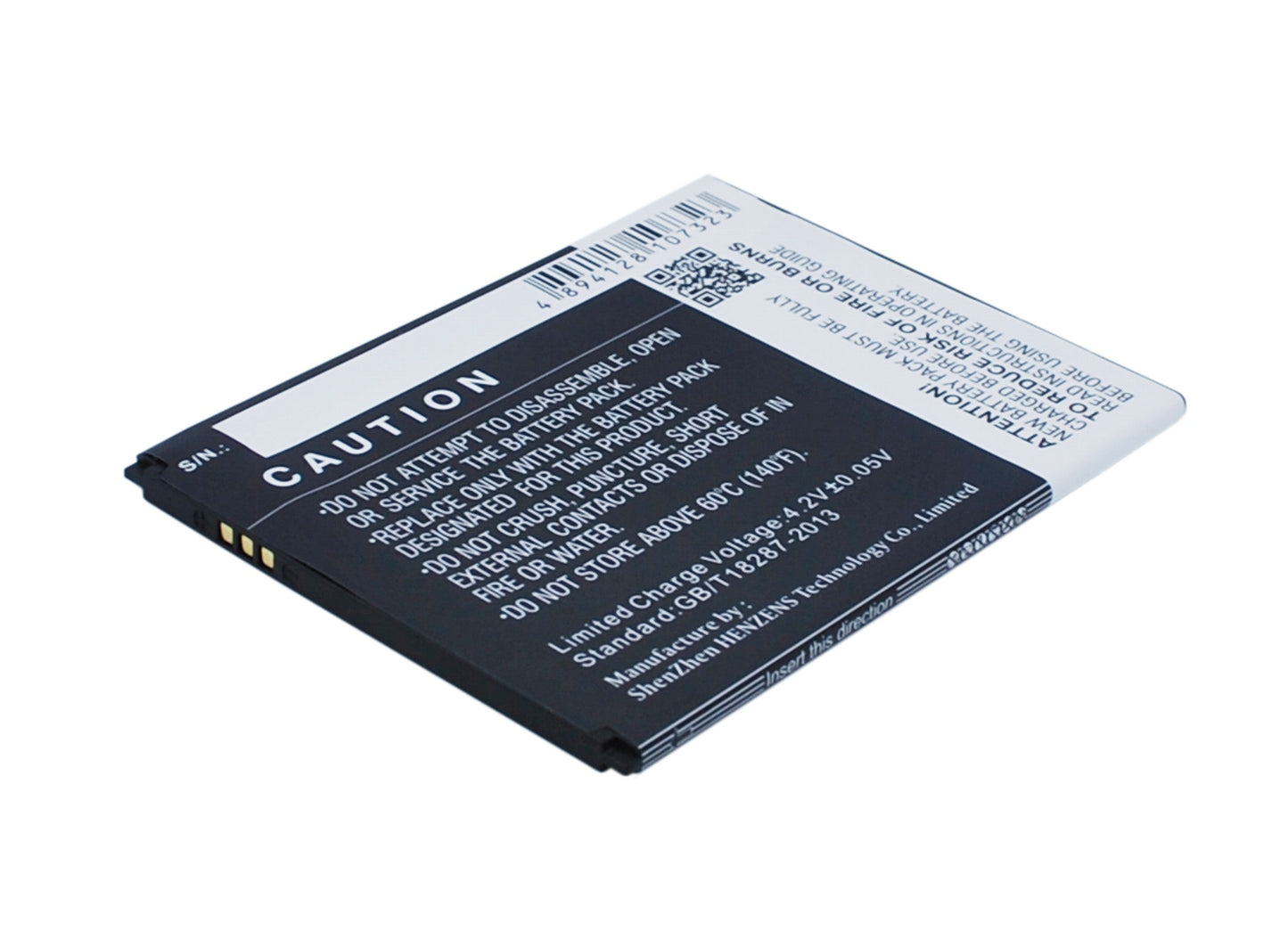 Replacement Battery for Prestigio  MultiPhone 7600 Duo – Mobile, SmartPhone – 2500mAh / 9.25Wh / 3.7V