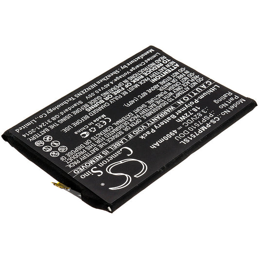 Replacement Battery for Prestigio  Muze C7 Duo – Mobile, SmartPhone – 4900mAh / 18.72Wh / 3.82V