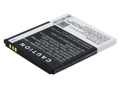 Replacement Battery for PHICOMM  FWS610 – Mobile, SmartPhone – 1300mAh / 4.81Wh / 3.7V