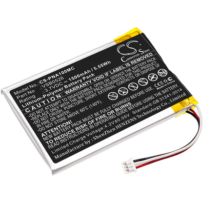 Replacement Battery for Panasonic  HX-A100 – Camera – 1500mAh / 5.55Wh / 3.7V